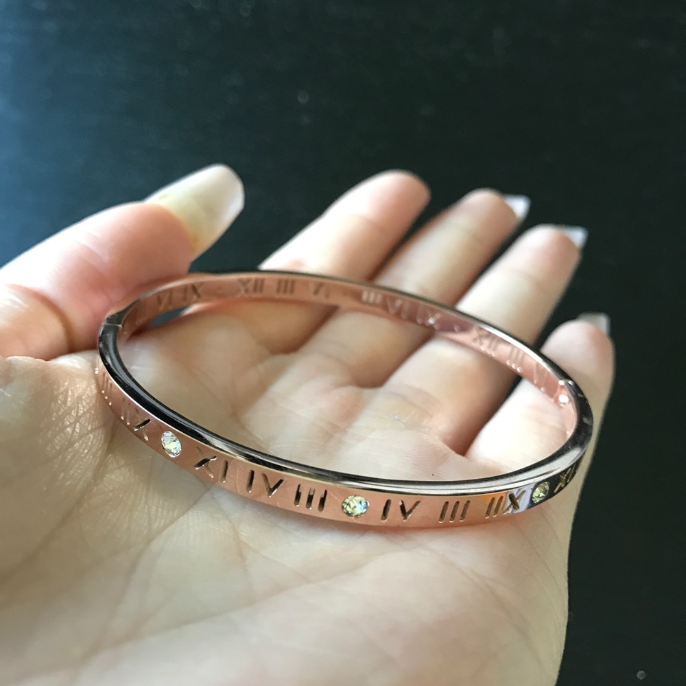 Roman numerals bracelet